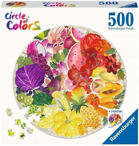 ⁨Puzzle 500 elements Fruits and vegetables⁩ at Wasserman.eu