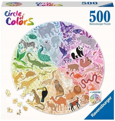 ⁨Puzzle 500 elements Animals⁩ at Wasserman.eu