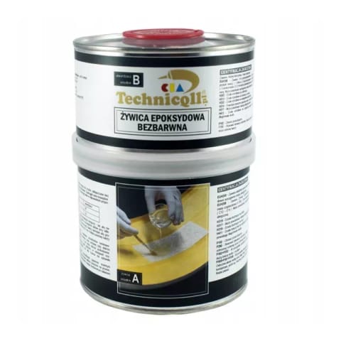 ⁨Szpachla epoksydowa Technicqll 1 kg szary⁩ w sklepie Wasserman.eu