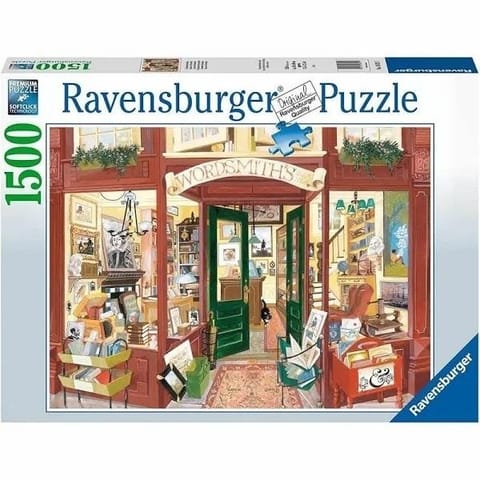 ⁨Puzzle 1500 Wordsmith's księgarnia⁩ w sklepie Wasserman.eu