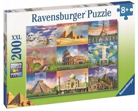 ⁨Puzzle 200 Monumentalne budynki⁩ w sklepie Wasserman.eu
