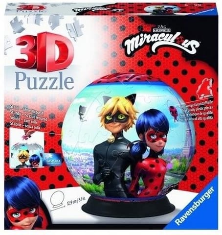 ⁨Puzzle 3D 72 Kula: Miraculous⁩ w sklepie Wasserman.eu