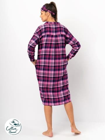 ⁨KOSZULA KEY LND-490 B25 XXL-3XL (kolor różowy, rozmiar 3XL)⁩ w sklepie Wasserman.eu