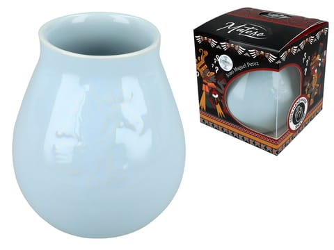 ⁨Naczynie Ceramiczne do Yerby - jasny błękitny⁩ w sklepie Wasserman.eu