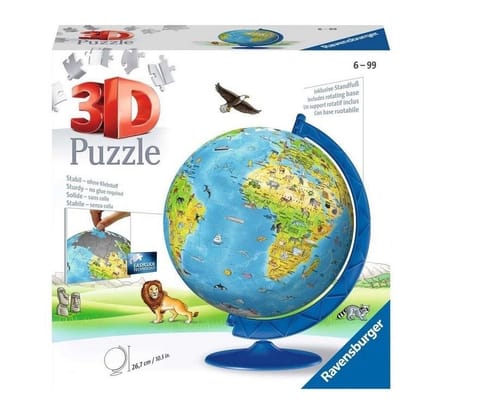 ⁨Puzzle 3D Globus po angielsku 180 elementów⁩ w sklepie Wasserman.eu