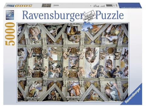 ⁨Puzzle 5000 Kaplica Sykstyńska⁩ w sklepie Wasserman.eu