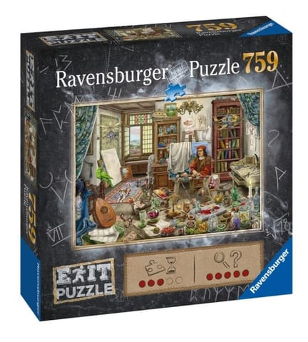⁨Puzzle 759 EXIT Studio artysty⁩ w sklepie Wasserman.eu