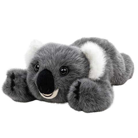 ⁨Pluszowa Maskotka Przytulanka Leżący Miś Koala Szary 30cm⁩ w sklepie Wasserman.eu