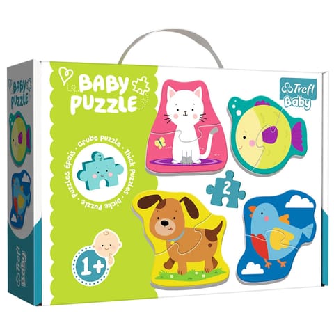 ⁨Puzzle - Baby Classic - Zwierzątka Trefl 36074⁩ w sklepie Wasserman.eu