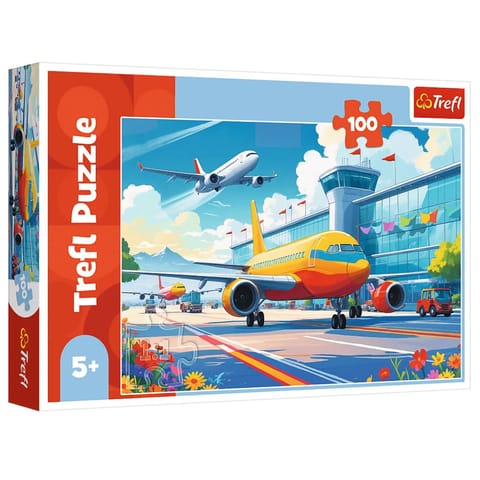 ⁨Puzzle 100 - Król przestworzy Trefl 16491⁩ w sklepie Wasserman.eu