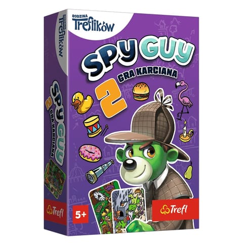 ⁨GRA - Spy Guy Gra karciana 2  Trefl 02817⁩ w sklepie Wasserman.eu