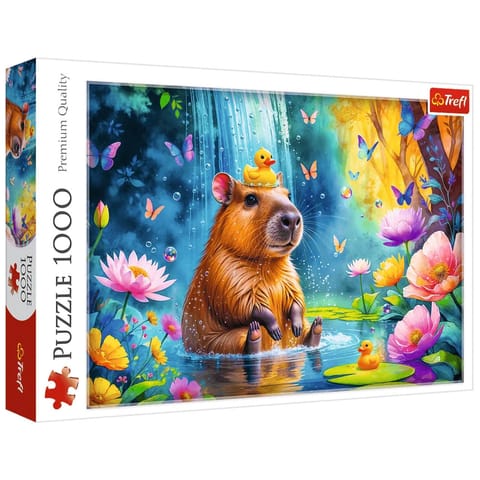 ⁨Puzzle - 1000 - Kapibara Trefl 10949⁩ w sklepie Wasserman.eu