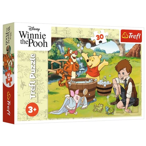 ⁨Puzzle 30 - Dzień z Puchatkiem - Disney Kubuś Puchatek 18321⁩ w sklepie Wasserman.eu
