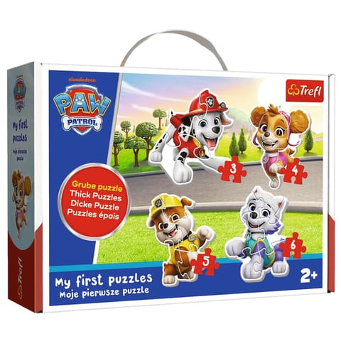 ⁨Puzzle Baby Classic - Kochane pieski - Psi Patrol Trefl 36136⁩ w sklepie Wasserman.eu
