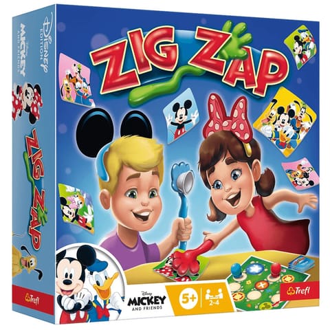 ⁨Gra zręcznościowa Zig Zap Disney Trefl 02438⁩ w sklepie Wasserman.eu