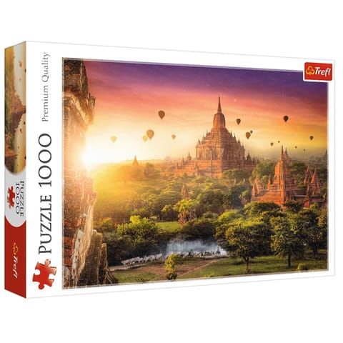 Puzzle - 1000 - Starożytna Świątynia, Birma Trefl 10720 w sklepie Wasserman.eu