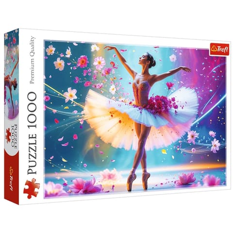 ⁨Puzzle - 1000 - Tańcząca Baletnica Trefl 10954⁩ w sklepie Wasserman.eu