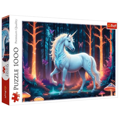 ⁨Puzzle - 1000 - Mistyczny jednorożec Trefl 10955⁩ w sklepie Wasserman.eu