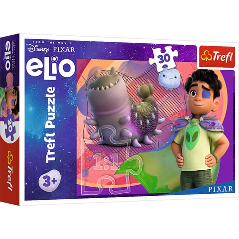 ⁨Puzzle 30 - Poznaj Elio - Disney Elio Trefl 18320⁩ w sklepie Wasserman.eu