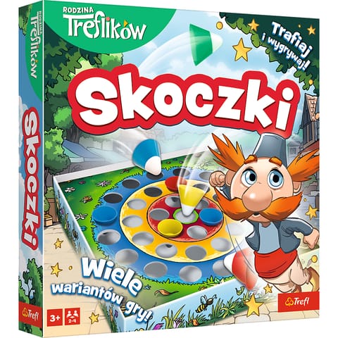 ⁨Gra Zręcznościowa Skoczki Trefl 02820⁩ w sklepie Wasserman.eu