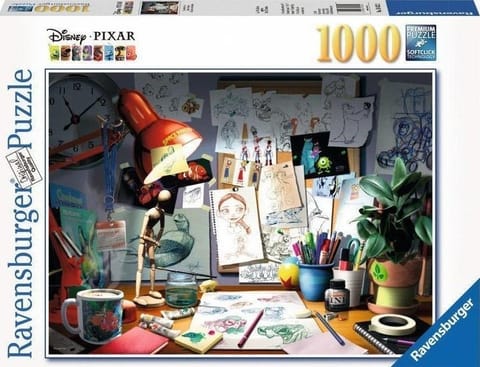 ⁨Puzzle 1000 Artystyczne biurko⁩ w sklepie Wasserman.eu