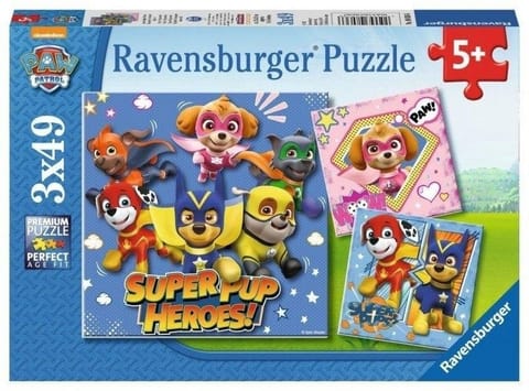Puzzle 3x49 Psi Patrol w sklepie Wasserman.eu