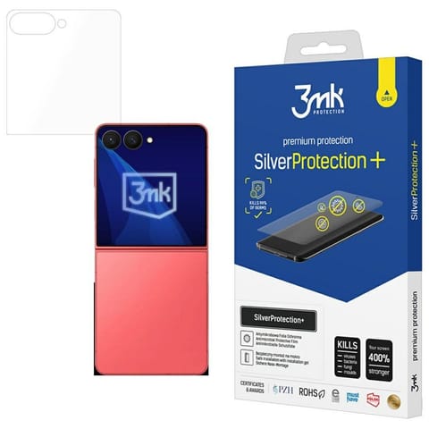 ⁨Folia antymikrobowa 3MK SilverProtect+   montowana na mokro do Samsung Galaxy Z Flip7⁩ w sklepie Wasserman.eu