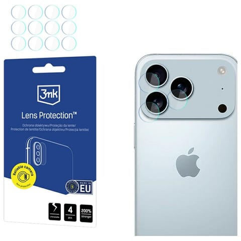 ⁨Ochrona na obiektyw aparatu 3MK Lens     Protect do Apple iPhone 17 Pro Max⁩ w sklepie Wasserman.eu