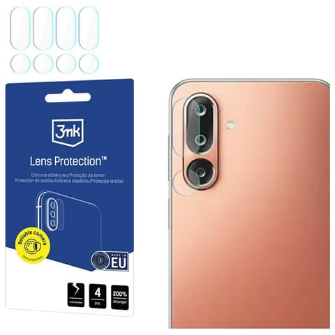 ⁨Ochrona na obiektyw aparatu 3MK Lens     Protect do Samsung Galaxy M36 4szt⁩ w sklepie Wasserman.eu