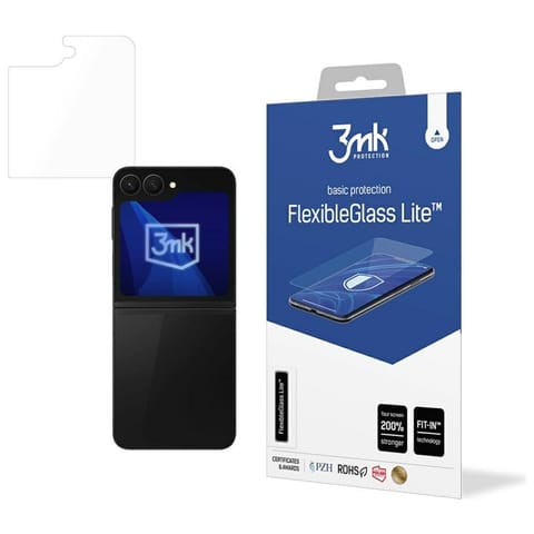 ⁨Szkło hybrydowe 3MK FlexibleGlass Lite   do Samsung Galaxy Z Flip6 / Z Flip7 FE⁩ w sklepie Wasserman.eu