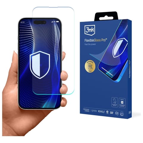 ⁨Szkło hybrydowe 3MK FlexibleGlass Pro do Apple iPhone 17⁩ w sklepie Wasserman.eu