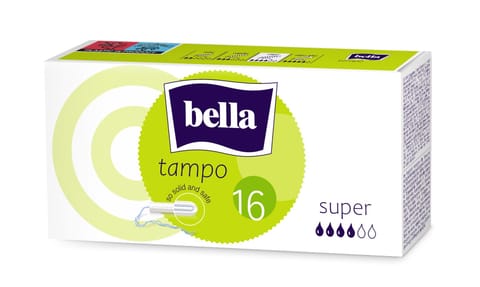 ⁨BELLA Tampony Premium Comfort Super 16 szt.⁩ w sklepie Wasserman.eu