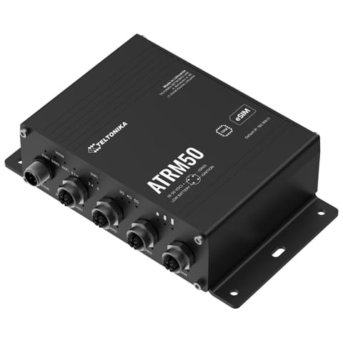 ⁨TELTONIKA ATRM50 5G TRANSPORT ROUTER, 4X M12 GIGABIT ETHERNET PORTS, WIFI, DUAL-SIM WITH ESIM, GPS⁩ w sklepie Wasserman.eu