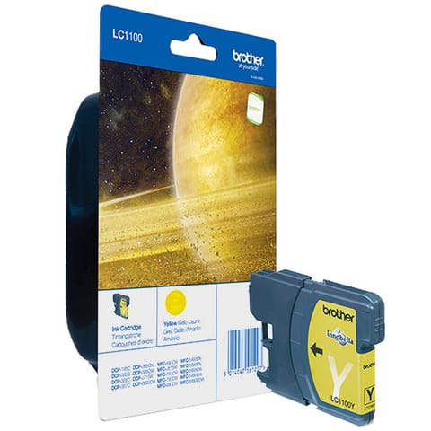 ⁨Brother Ink Yellow, 10mlStandard⁩ w sklepie Wasserman.eu