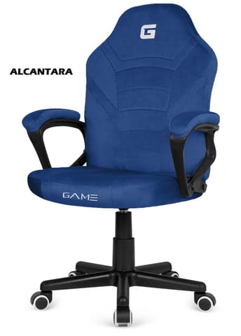 ⁨Fotel obrotowy do biurka MARIO ALCANTARA BLUE⁩ w sklepie Wasserman.eu