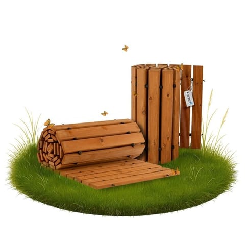 ⁨Ścieżka ogrodowa drewniana drewno cedrowe 250x75cm⁩ w sklepie Wasserman.eu