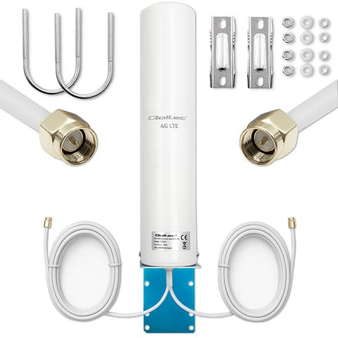 ⁨4G LTE DUAL antenna 5dBi omnidirectional,outdoor⁩ at Wasserman.eu