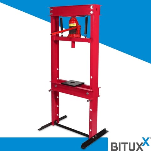 ⁨HYDRAULICZNA PRASA WARSZTATOWA 20-TONOWA PRASA TRZPIENIOWA RAMOWA BITUXX⁩ w sklepie Wasserman.eu