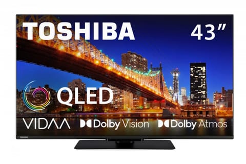 ⁨Telewizor TOSHIBA QLED 43″ 43QV3F63DG⁩ w sklepie Wasserman.eu