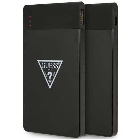 ⁨Guess Powerbank GUL23PB4TLBK 4000 mAhczarny/black⁩ w sklepie Wasserman.eu
