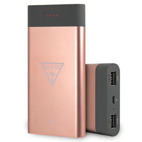 ⁨Guess Powerbank indukcyjny GUL24WPB8TLRG8000mAh różowy/pink⁩ w sklepie Wasserman.eu