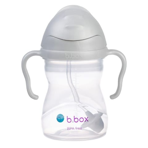 Bidon ze słomką 240ml szary BBOX w sklepie Wasserman.eu