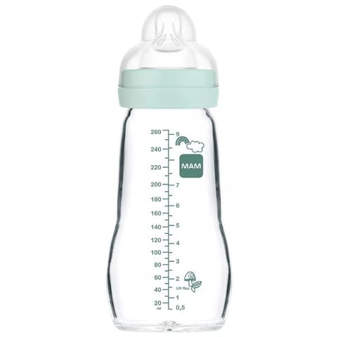 Butelka szklana 260ml boy MAM AKCESORIA w sklepie Wasserman.eu