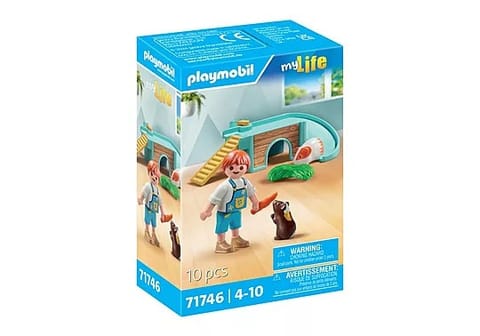 ⁨CHŁOPIEC ZE ŚWINKĄ MORSKĄ⁩ w sklepie Wasserman.eu