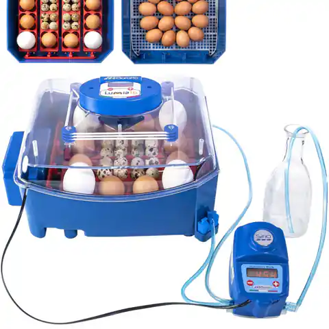 ⁨Inkubator klujnik do 16 jaj automatyczny z systemem nawilżania profesjonalny 60 W⁩ w sklepie Wasserman.eu