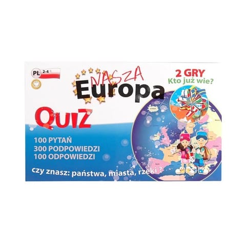 ⁨Gra quiz 2w1 nasza europa ARTYK⁩ w sklepie Wasserman.eu