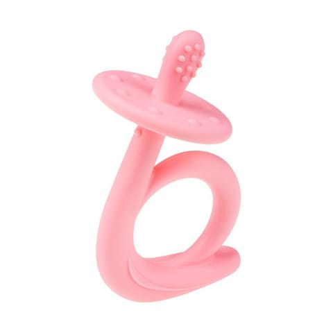 Gryzak silikon ślimak pink AKUKU w sklepie Wasserman.eu