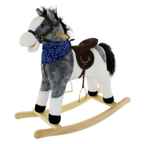 ⁨Konik dla dzieci tm094 grey EUROBABY⁩ w sklepie Wasserman.eu
