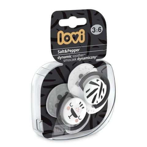 ⁨Lovi smoczek sil.3-6 salt&pepp LOVI⁩ w sklepie Wasserman.eu