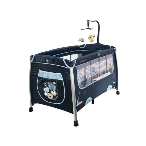 ⁨Łóżeczko traveler ap920 blue EUROBABY⁩ w sklepie Wasserman.eu